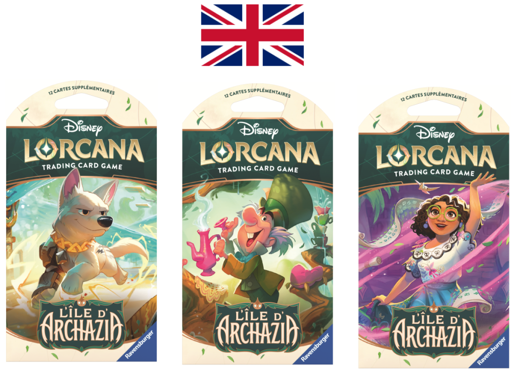 DISNEY - Lorcana - Trading Cards Booster Sleeved Chapitre 7 - EN