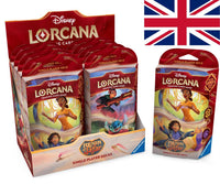 DISNEY - Lorcana - Trading Cards Boite de 8 Starters Chapitre 8 - EN