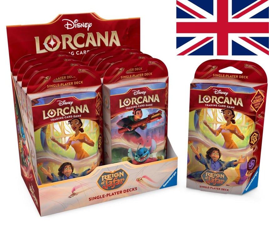 DISNEY - Lorcana - Trading Cards Boite de 8 Starters Chapitre 8 - EN