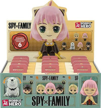SPY X FAMILY - Bobble Hero - Assortiment 12 Figurines 6cm - Blind Box