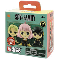 SPY X FAMILY - Bobble Hero - Assortiment 12 Figurines 6cm - Blind Box