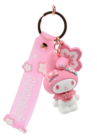 HELLO KITTY - Sakura Series - Assortiment 12 Porte-Clés 15.5cm