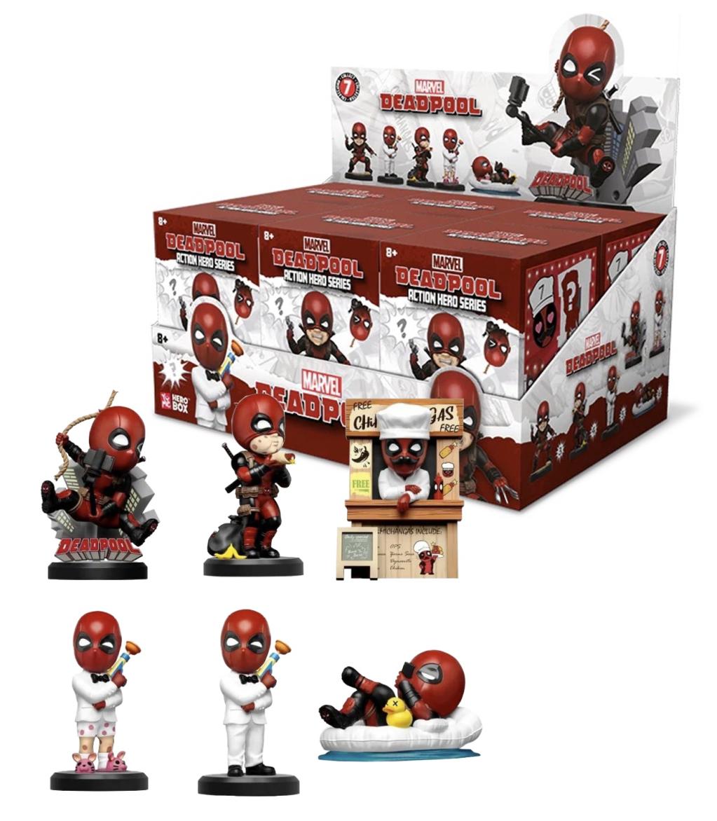 DEADPOOL - Action Heroes Series - Assortiment 6 Figurines 8-10cm