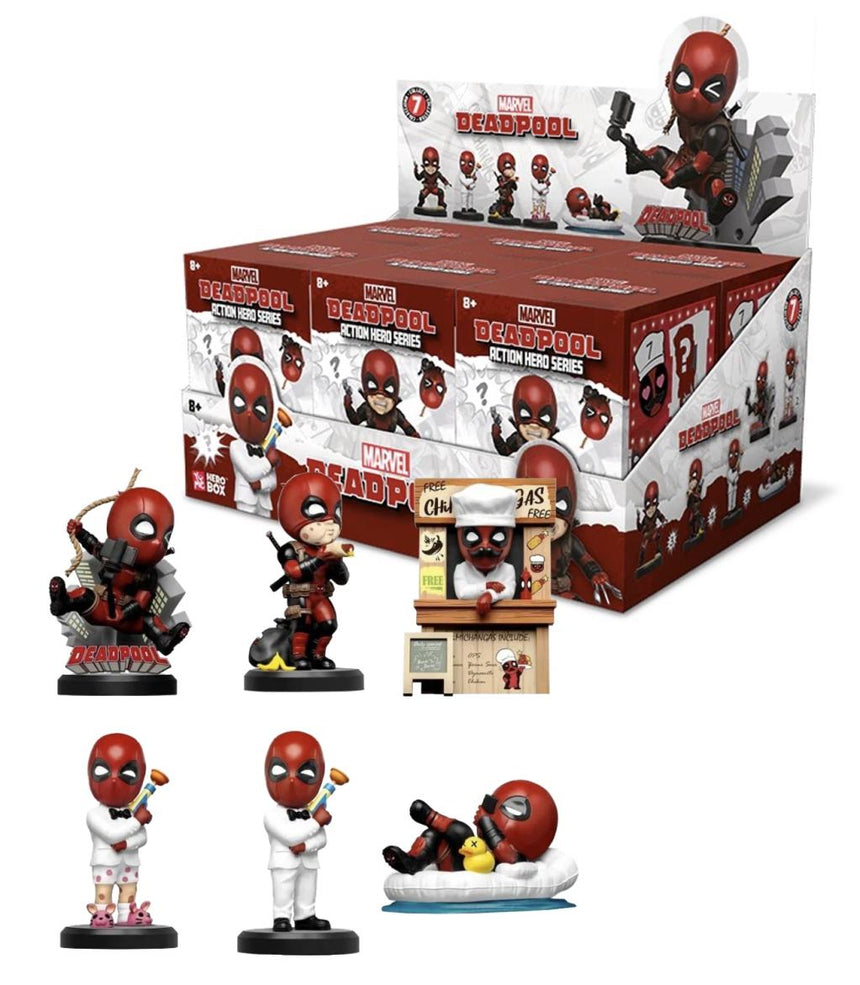 DEADPOOL - Action Heroes Series - Assortiment 6 Figurines 8-10cm