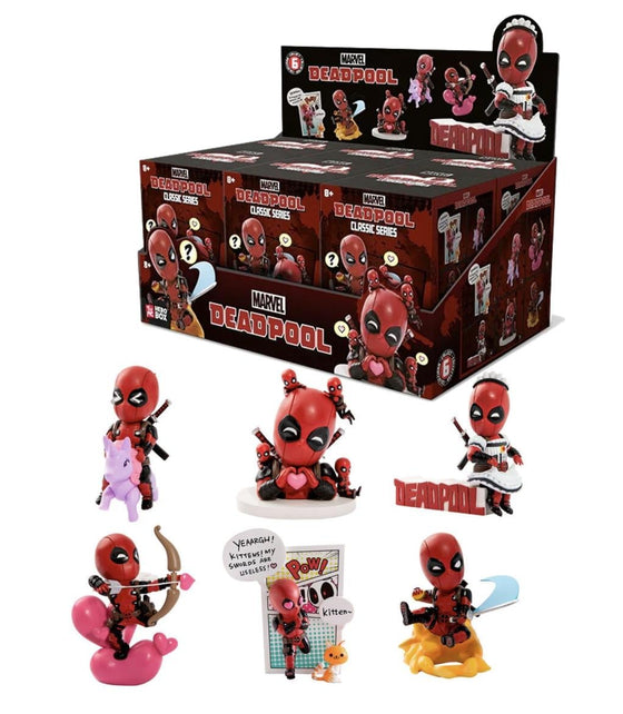 DEADPOOL - Classic Series - Assortiment 6 Figurines 8cm
