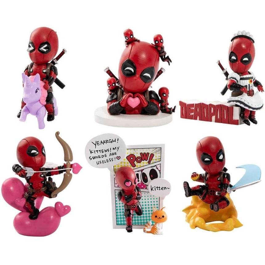 DEADPOOL - Classic Series - Assortiment 6 Figurines 8cm