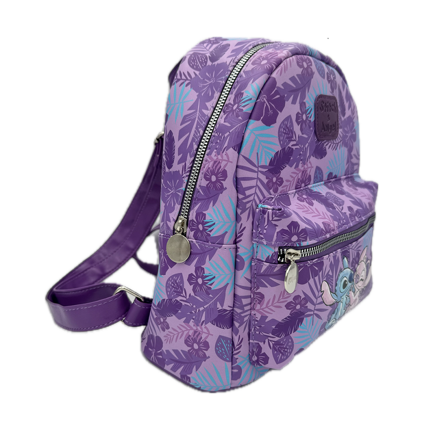STITCH & ANGEL - Ohana - Sac à dos Similicuir - 28x11x22cm