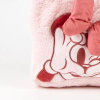 MINNIE - Sac Shopping Peluche - 37x30x8cm