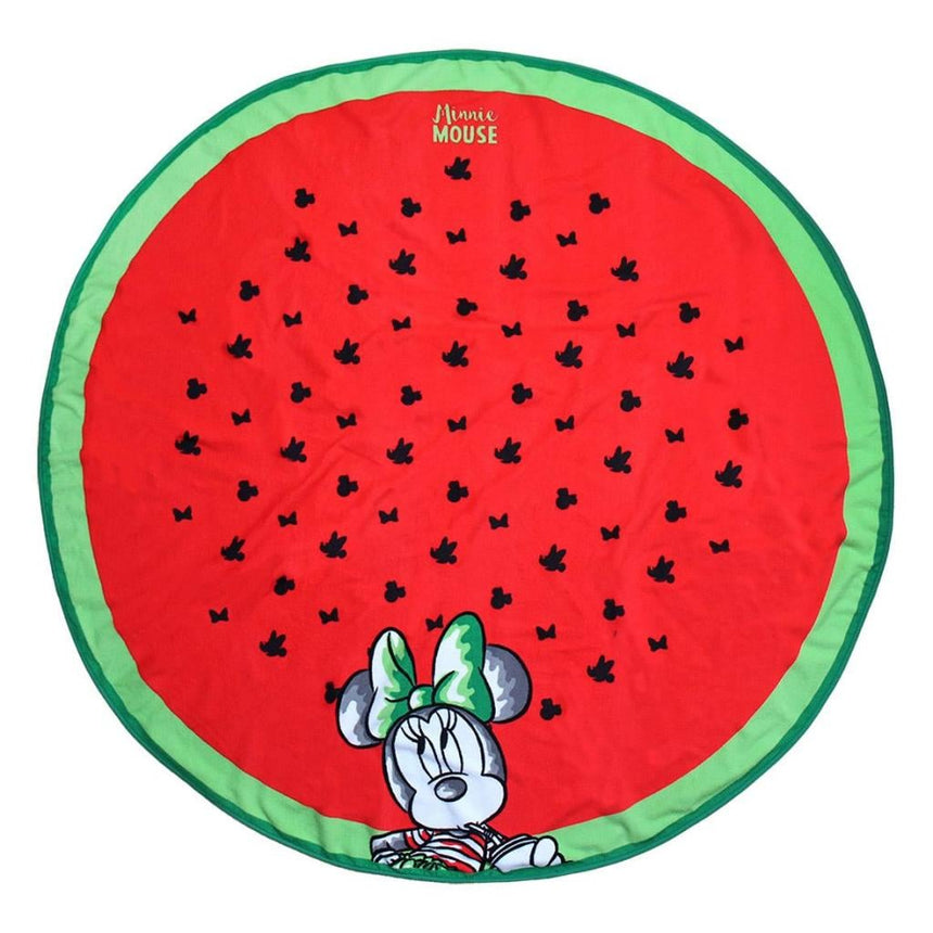 DISNEY - Serviette de Bain Rond 130cm - Minnie