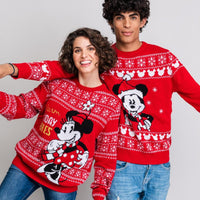 MINNIE - Winter Fun - Pull de Noël (XS)