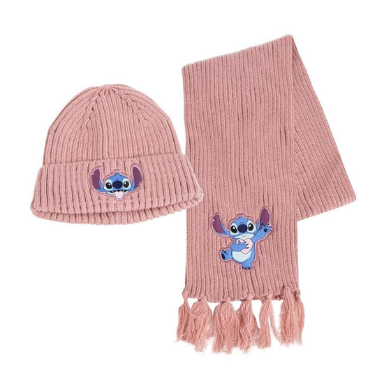 STITCH - Set Bonnet  + Echarpe - 2 Pc