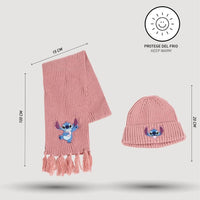 STITCH - Set Bonnet  + Echarpe - 2 Pc