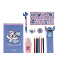 STITCH & ANGEL - Boîte de Papeterie - 12 pc.