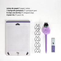 DISNEY VILLAINS - Maléfique - Boîte de Papeterie - 9 pc.