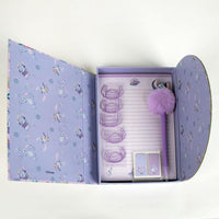 STITCH - Purple - Boîte de Papeterie - 9 pc.