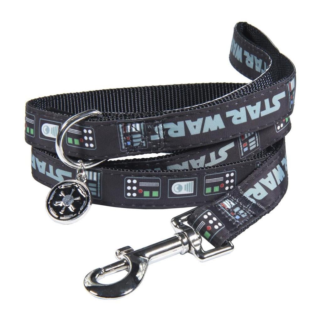 DARTH VADER - Laisse pour Chien - M (Longueur 120cm - Largeur 2cm)