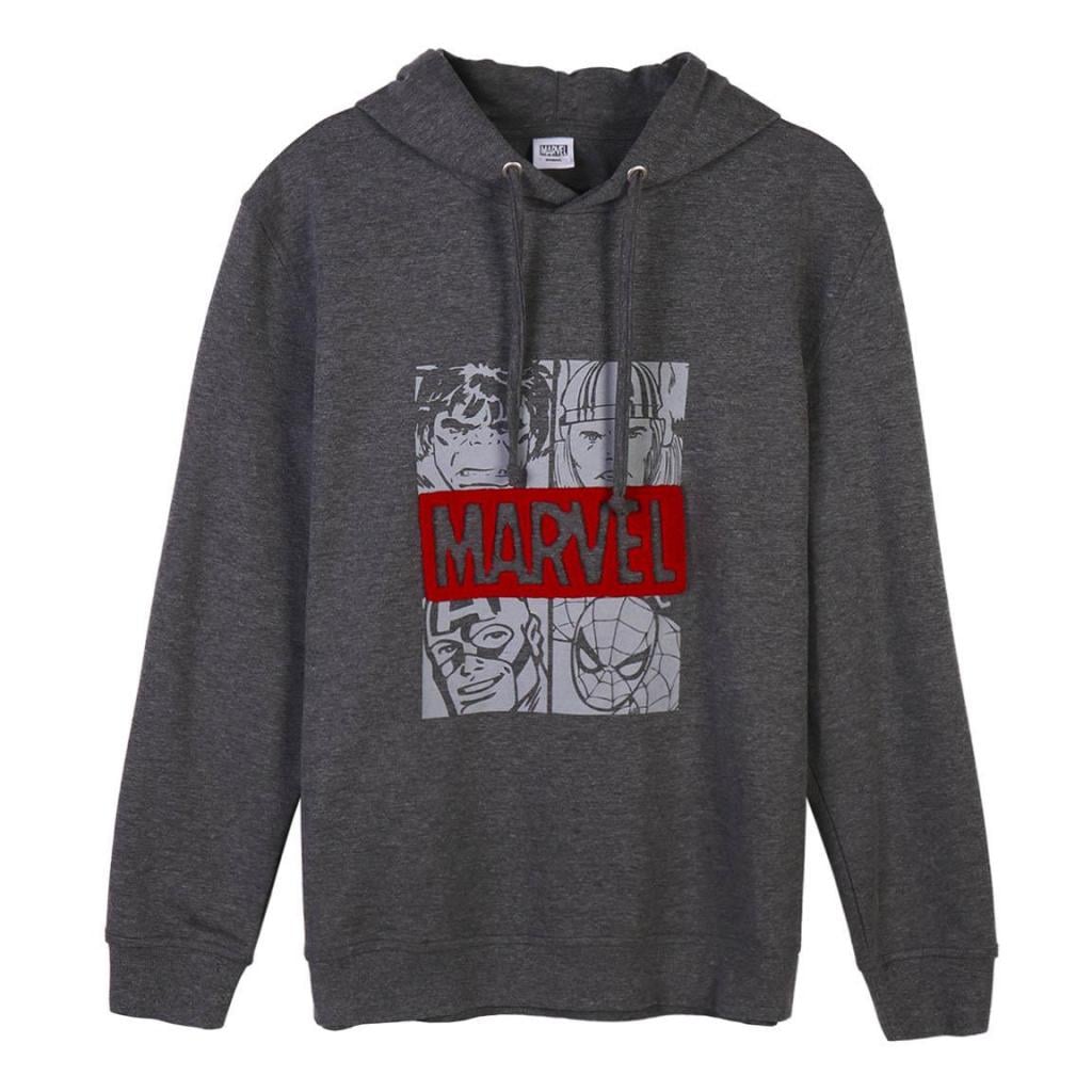 MARVEL - Logo - Sweat à Capuche Coton (XL)