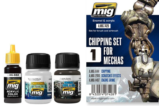GUNDAM ACC - Chipping Set for Mechas