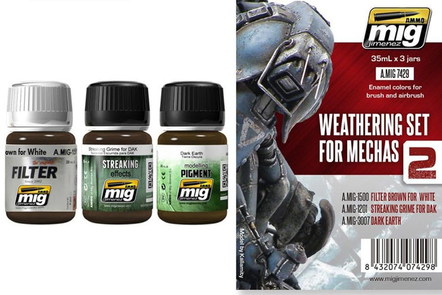 GUNDAM ACC - Weathering Set for Mechas
