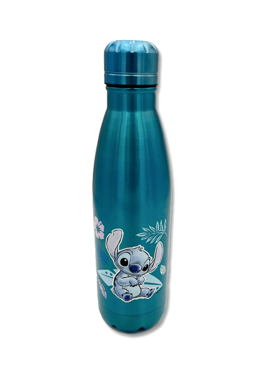 STITCH -Watercolor Bleu Métallisé -Bouteille en Acier Inoxydable 780ml