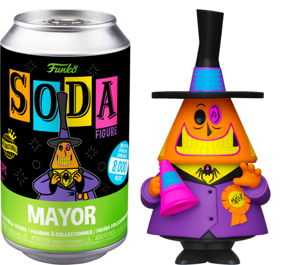 NBX - POP Vinyl Soda - Mayor (Blacklight) w/Chase (IE)