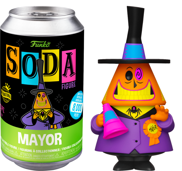 NBX - POP Vinyl Soda - Mayor (Blacklight) w/Chase (IE)