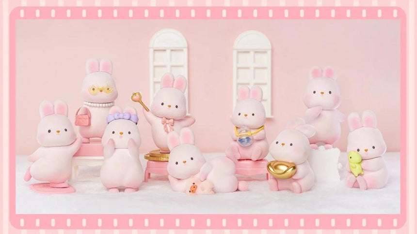 MOMO BUNNY - Daily Series - Blind Box Set 9 Figurine 10cm