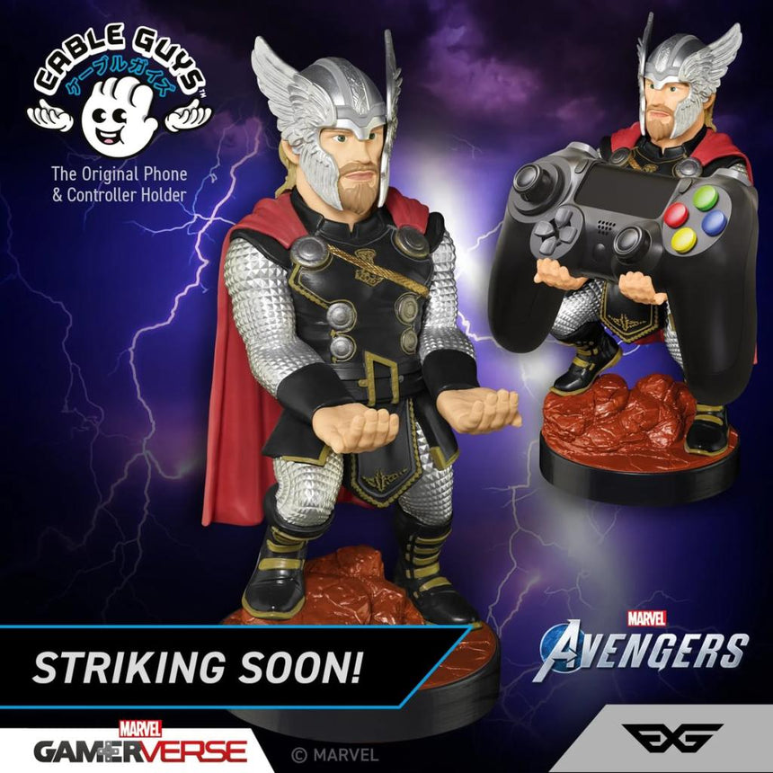 MARVEL - Thor - Support Manette & Portable - 20cm