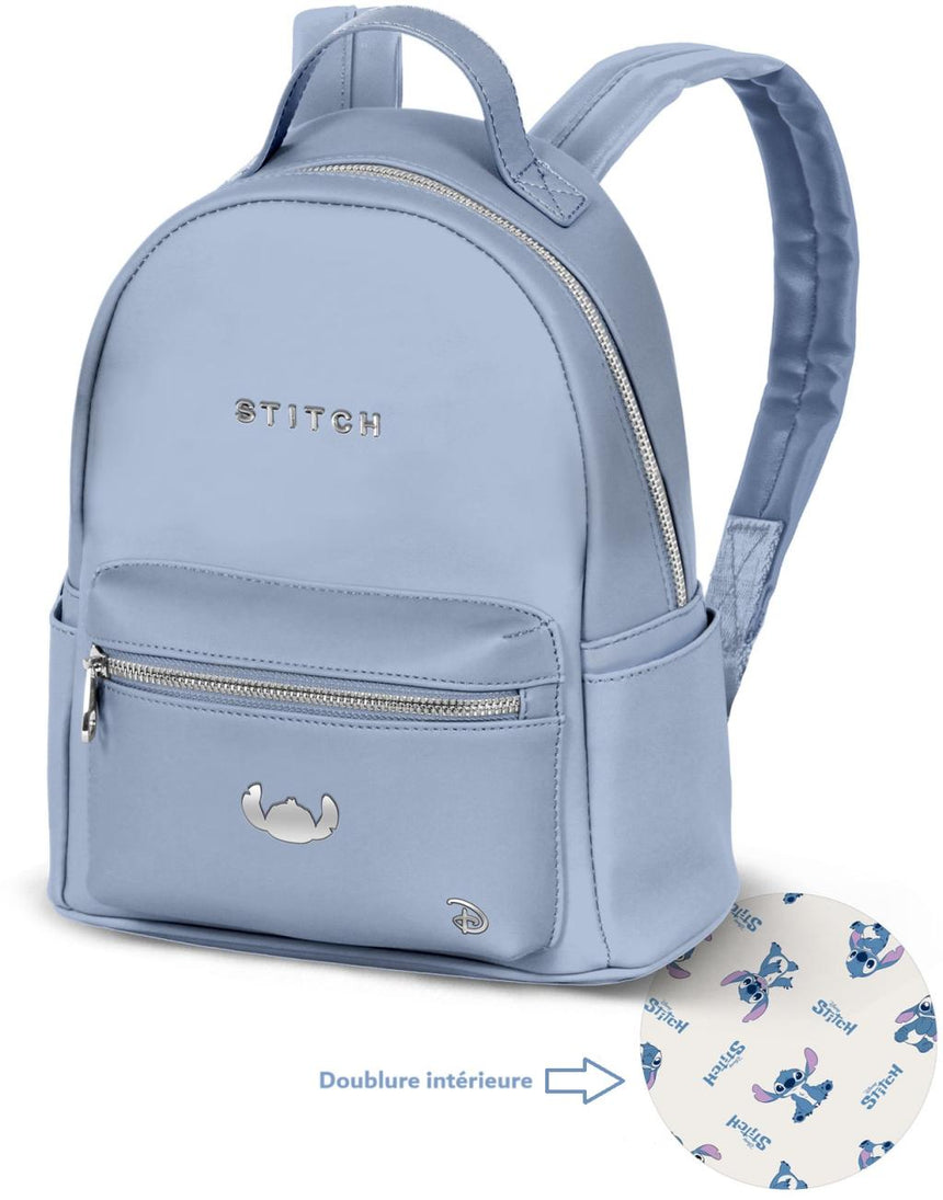STITCH - Blue - Sac à Dos Fashion '28x24x11cm'