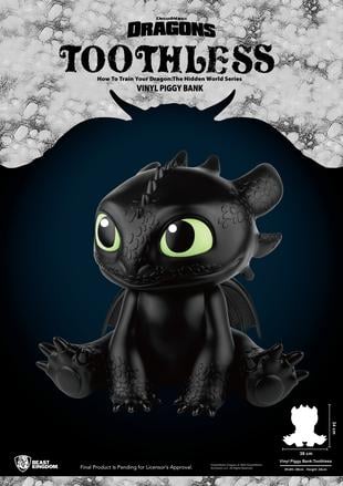 DRAGONS - Krokmou - Tirelire 34cm