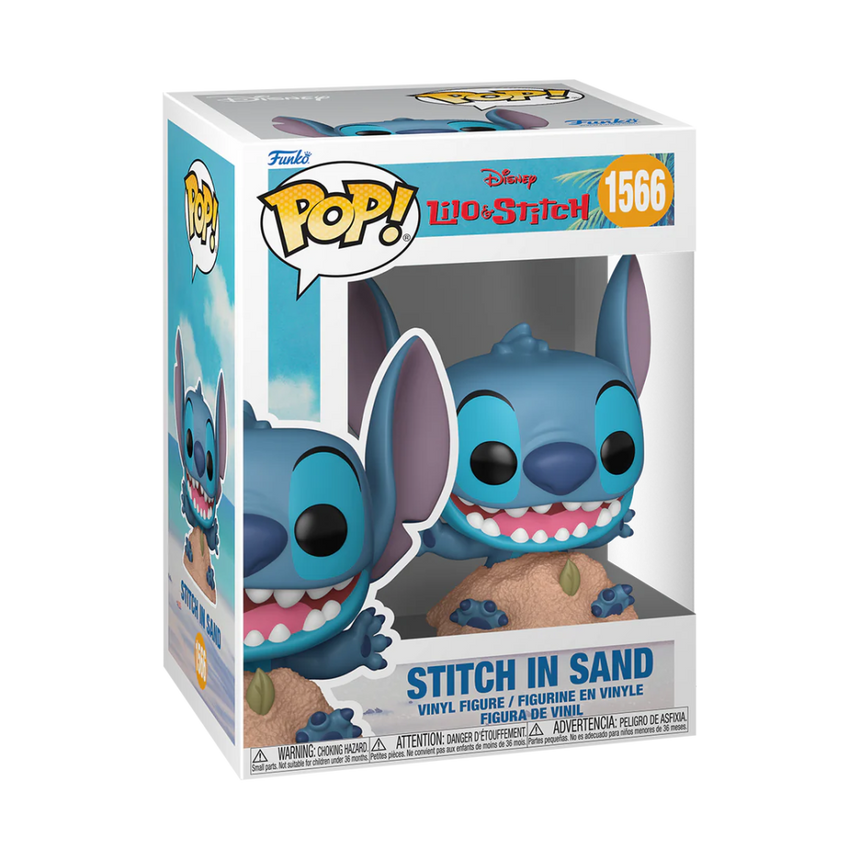 DISNEY - Lilo & Stitch - POP N° 1566 - Stitch dans le Sable