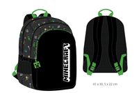 MINECRAFT - Sac à Dos 3 Compartiments '41x30x22cm'