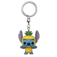DISNEY - Lilo & Stitch - Pocket Pop Keychain - Stitch Ananas