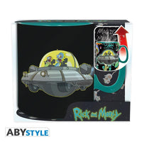 RICK & MORTY - Mug thermoréactif - 460 ml - Vaisseau Spatial