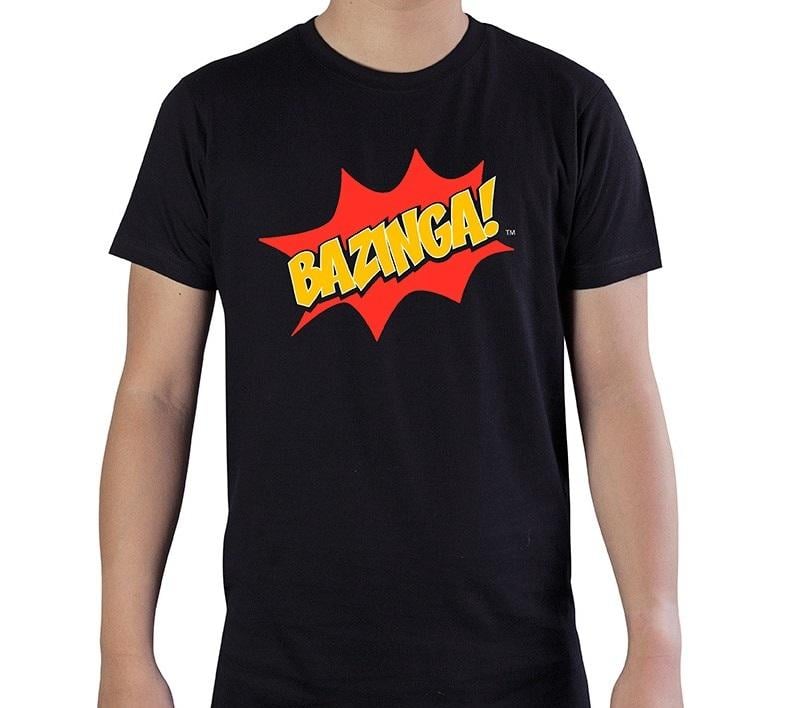 BIG BANG THEORY - Bazinga - T-Shirt Homme (XS)