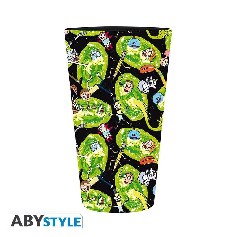 RICK & MORTY - Verre XXL 400ml - Portails