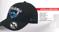 DISNEY - Stitch Ohana - Casquette de Baseball
