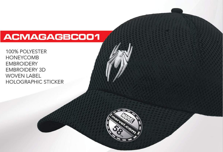 SPIDER-MAN - Logo - Casquette de Baseball "Honey Comb"
