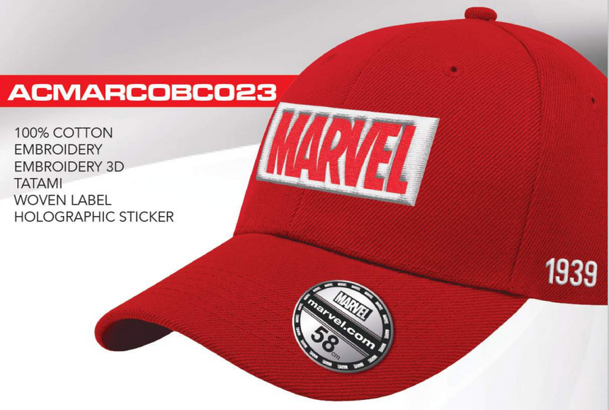 MARVEL - Logo - Casquette de Baseball