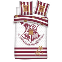 HARRY POTTER - Parure de lit 140x200cm - Poudlard '100% Bio Coton'