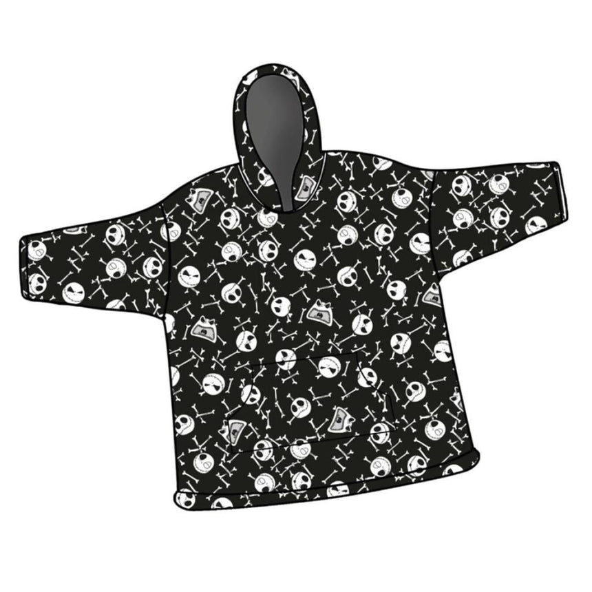 L'ETRANGE NOEL DE MONSIEUR JACK - Jack - Sweat Poncho - Taille Adulte