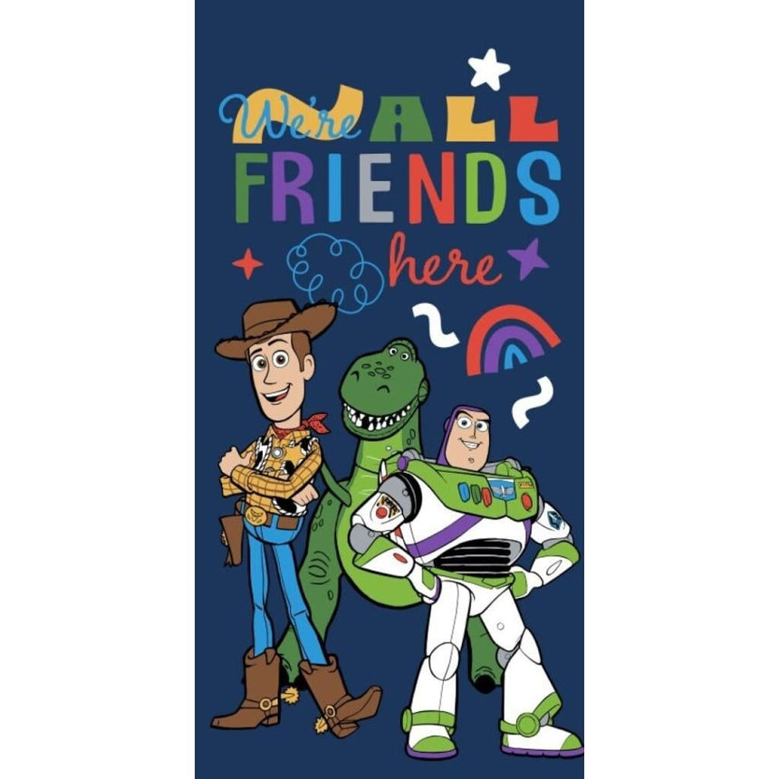 TOY STORY - We are all friends here - Serviette de Plage 70x140cm