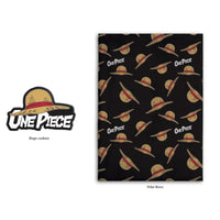 ONE PIECE - Chapeau de paille - Couverture Corail 100x140cm + Coussin
