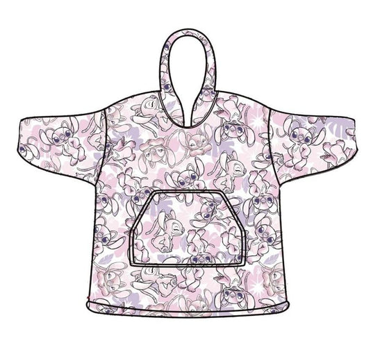 LILO & STITCH - Angel - Sweat Poncho - Taille Adulte