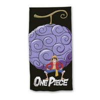 ONE PIECE - Luffy "Gomu Gomu No Mi" - Serviette de Plage 70x140cm