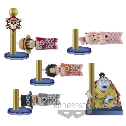 ONE PIECE - Figurine WCF Carp Streamer - Modéle Aléatoire