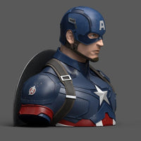 MARVEL - Captain America Avengers Endgame - Tirelire buste 20cm
