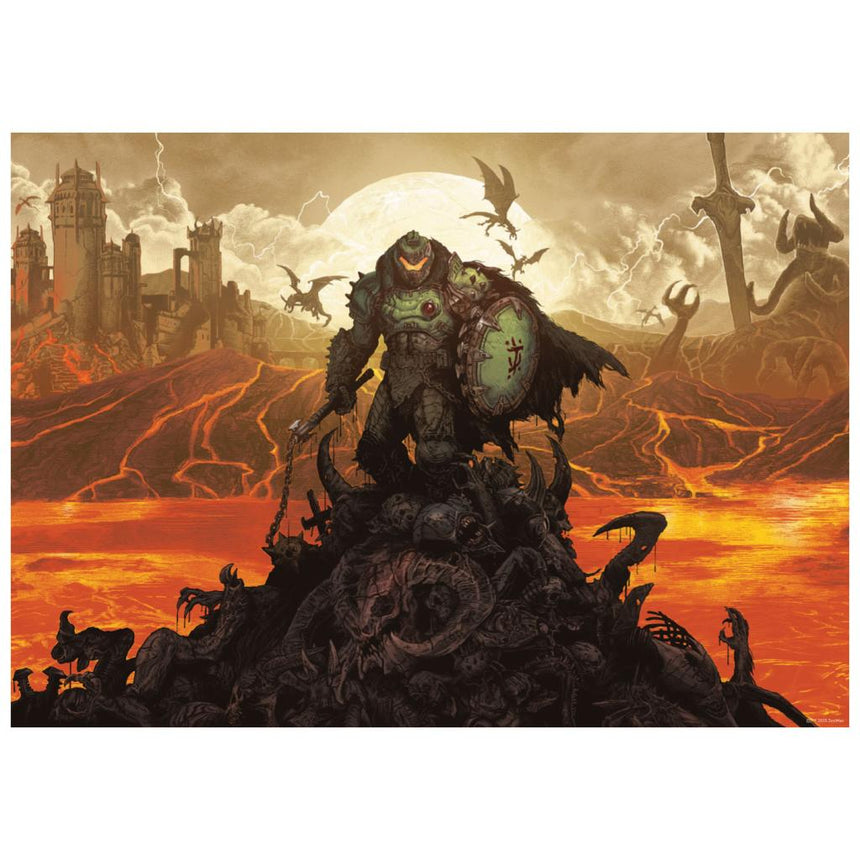 DOOM THE DARK AGES - 90 Years - Art Print - Edition Limitée