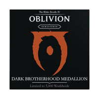 THE ELDER SCROLLS OBLIVION - Conférie Noire -Médaillon Edition Limitée
