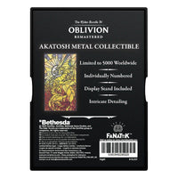 THE ELDER SCROLLS OBLIVION - Akatosh - Lingot Edition Limitée